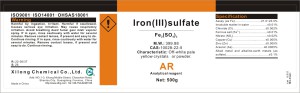 Lab Usage 10028-22-5 Ferric Sulfate