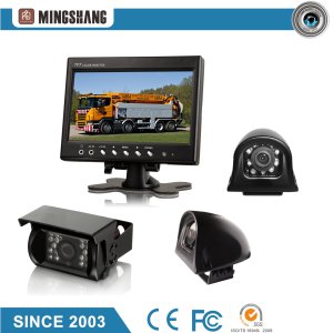 7" Car Rear-View Security System with 600tvl Waterproof CCD Camera for Bus, Truck, Farm Tractor, Cul