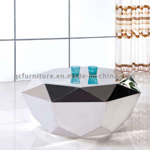 Round Good Quality Stainless Steel Coffee Table