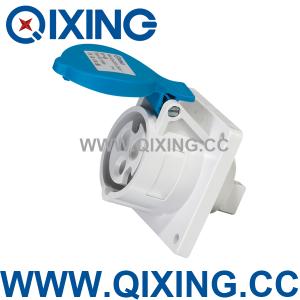 IP44 Cee/IEC 16A 3p Blue Industrial Socket (QX1366)